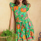 Jade Floral Mini Dress