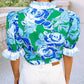 Shelby Ruffle Floral Print Top