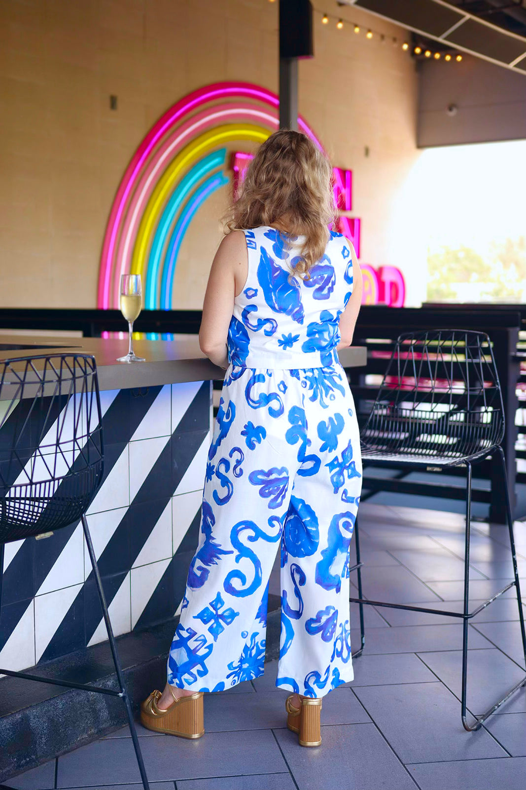 Mara Tropical print pant