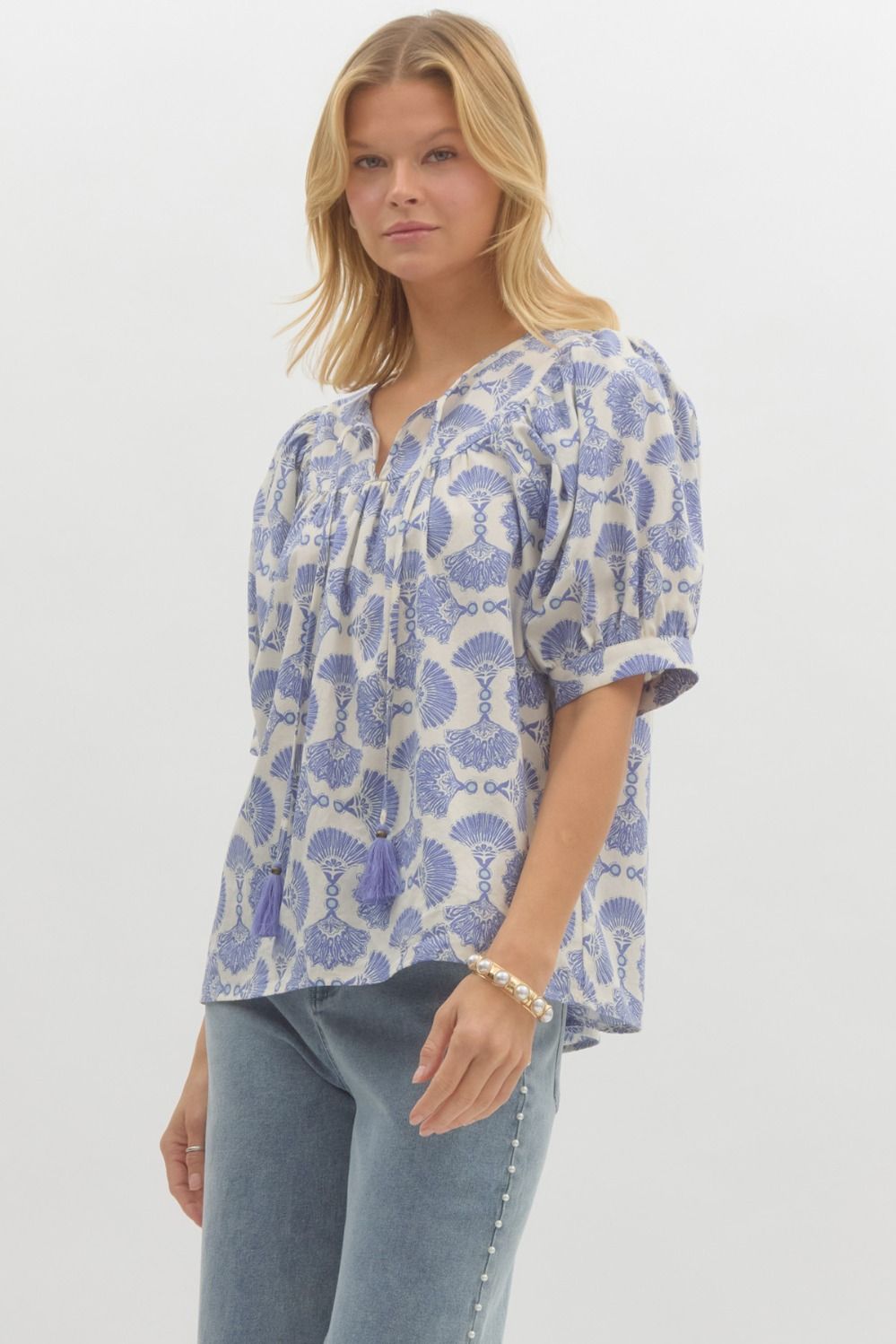 Molly Printed Blouse