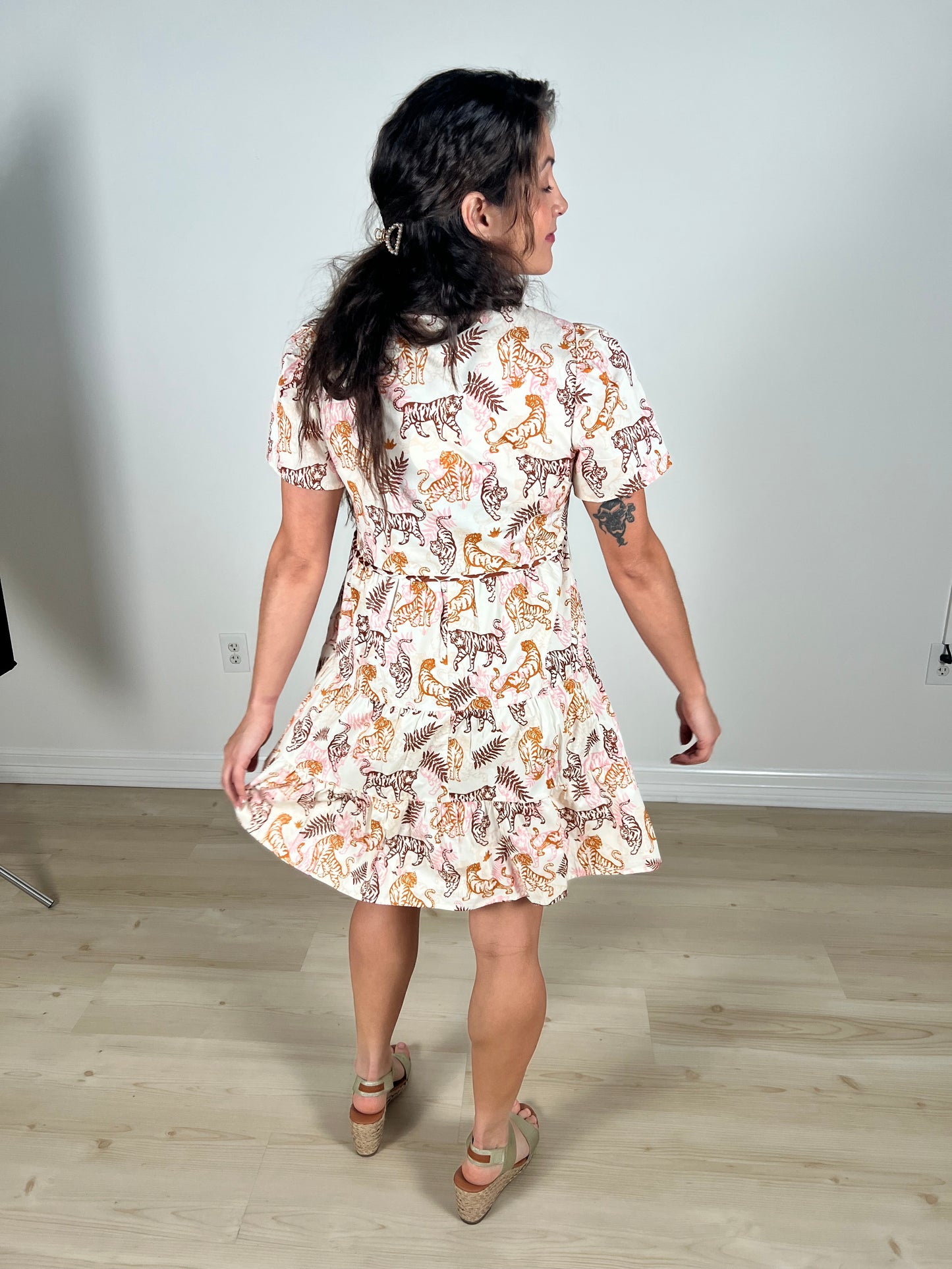 Tessa Tiger Dress