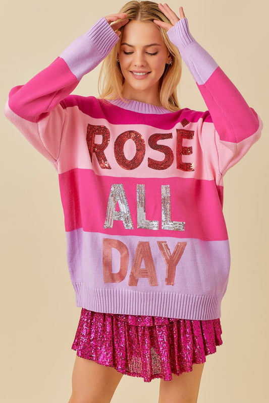 Rose All Day Sweater