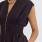 Melissa Midi/Maxi Black Dress