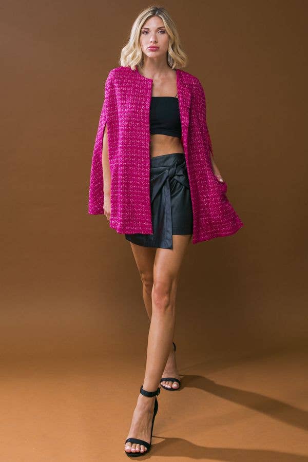 Genevieve Tweed Cape