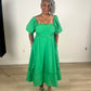 Kelly green dress