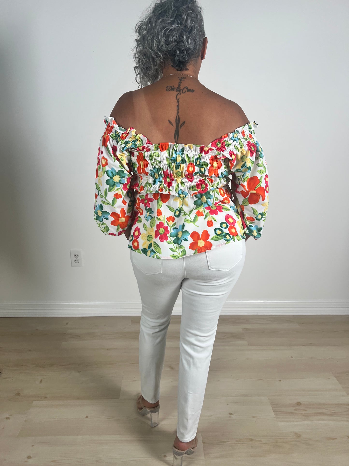 Poppy Flirty Floral Top