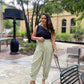 Paola Pleated Pants