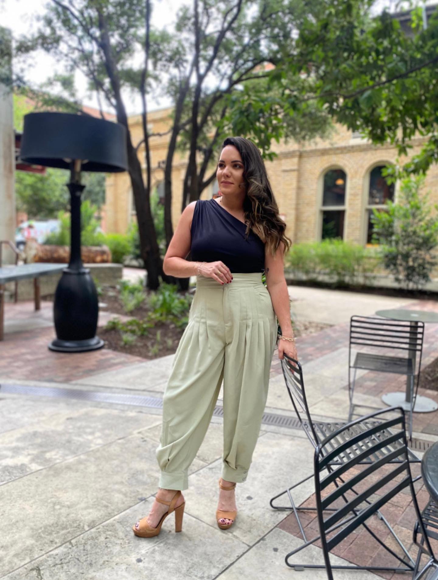 Paola Pleated Pants