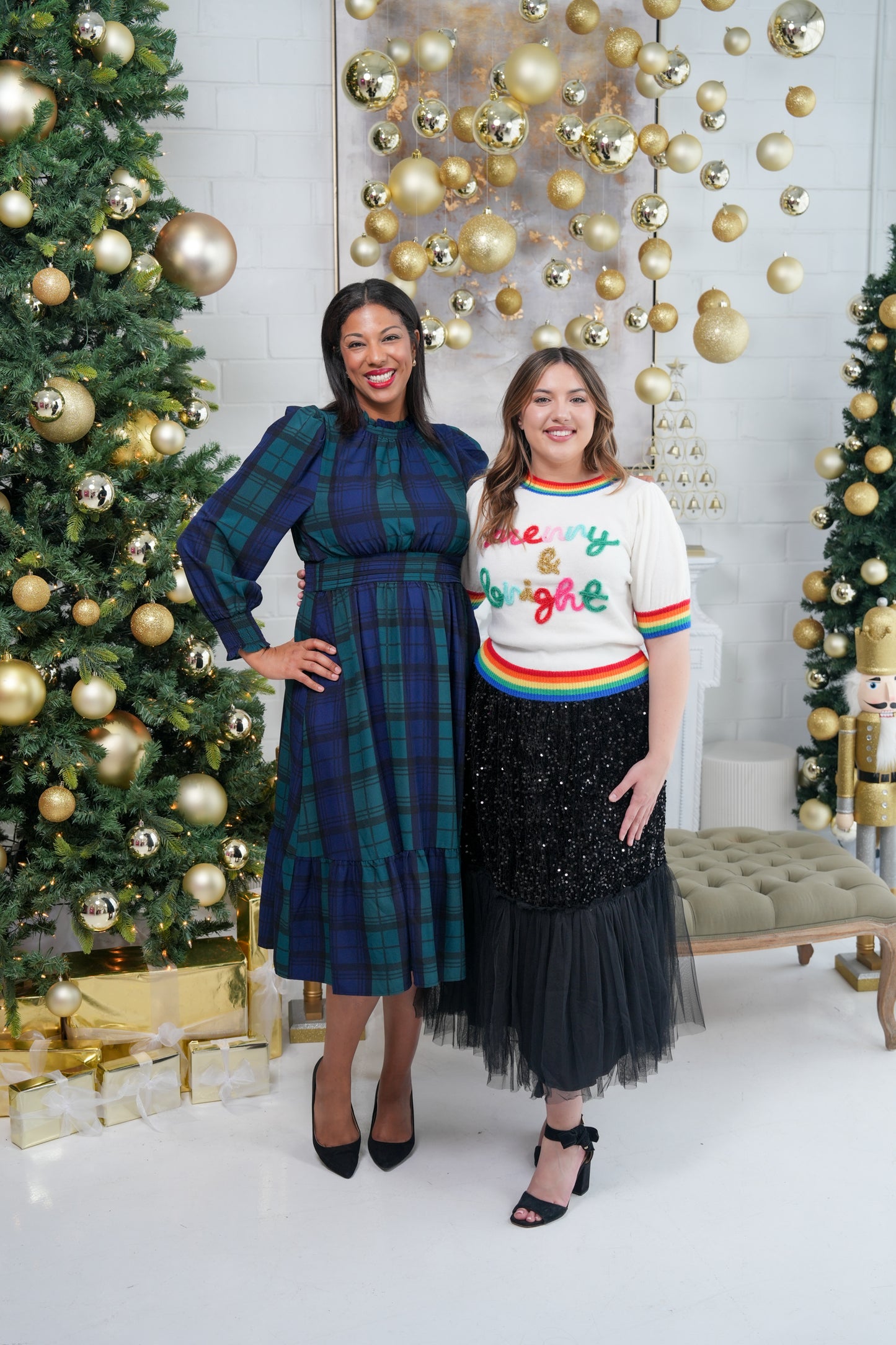 Merry and Bright Holiday Sweater