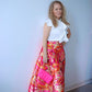 Candance woven midi skirt