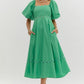 Kelly green dress