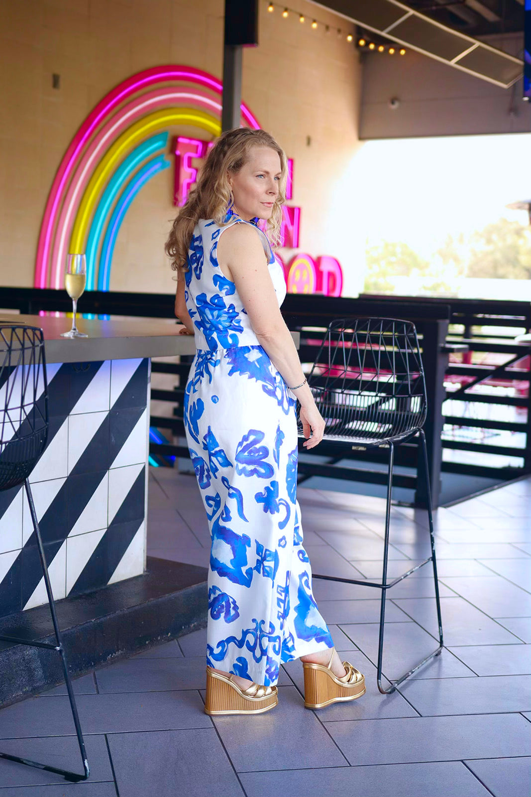 Mara Tropical print pant