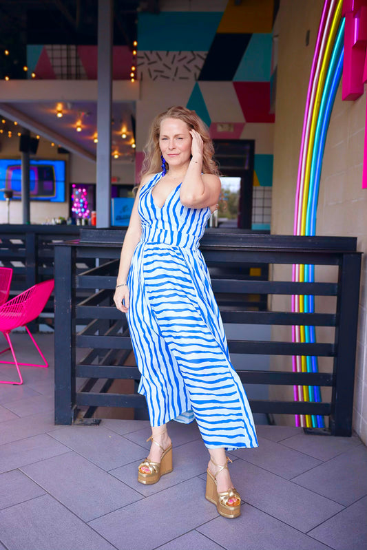Harper Halter Cut Dress