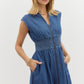 Daisy Denim Midi Dress