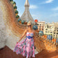 Lulu colorful dress