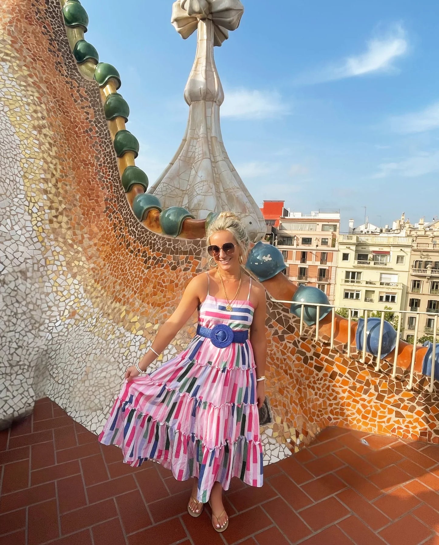 Lulu colorful dress