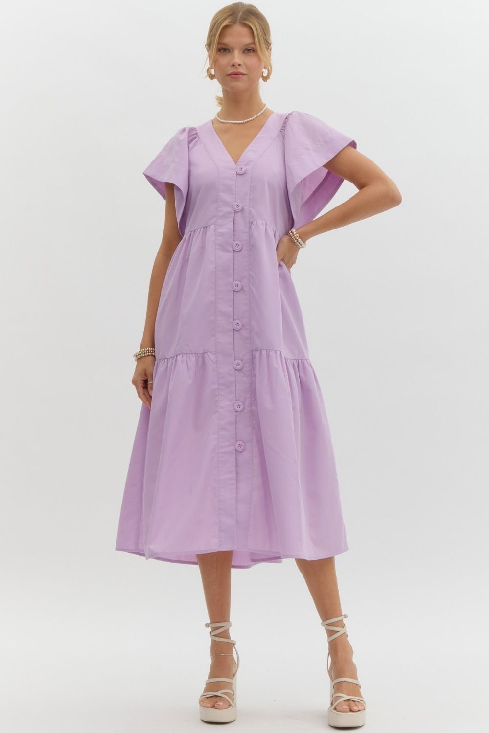Jasmine Lilac dress