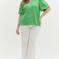 Rebecca Green Button Down Blouse