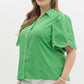 Rebecca Green Button Down Blouse