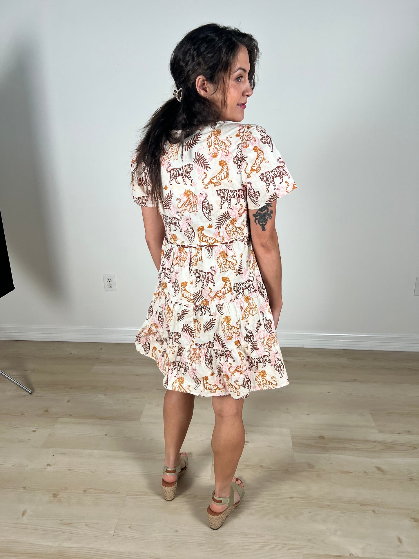 Tessa Tiger Dress