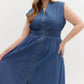 Daisy Denim Midi Dress