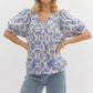 Molly Printed Blouse