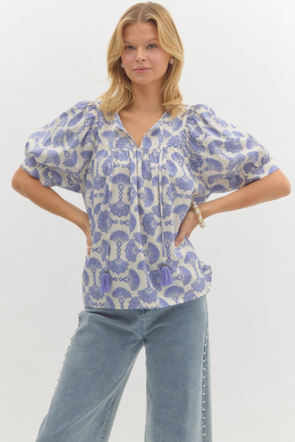 Molly Printed Blouse