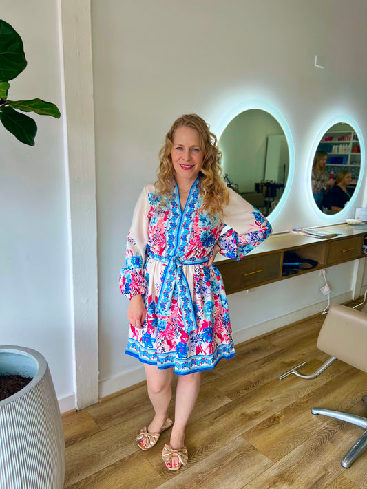 Fiore floral dress