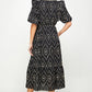 Avery embroidered eyelet dress
