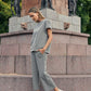Tania Textured Crop Pants