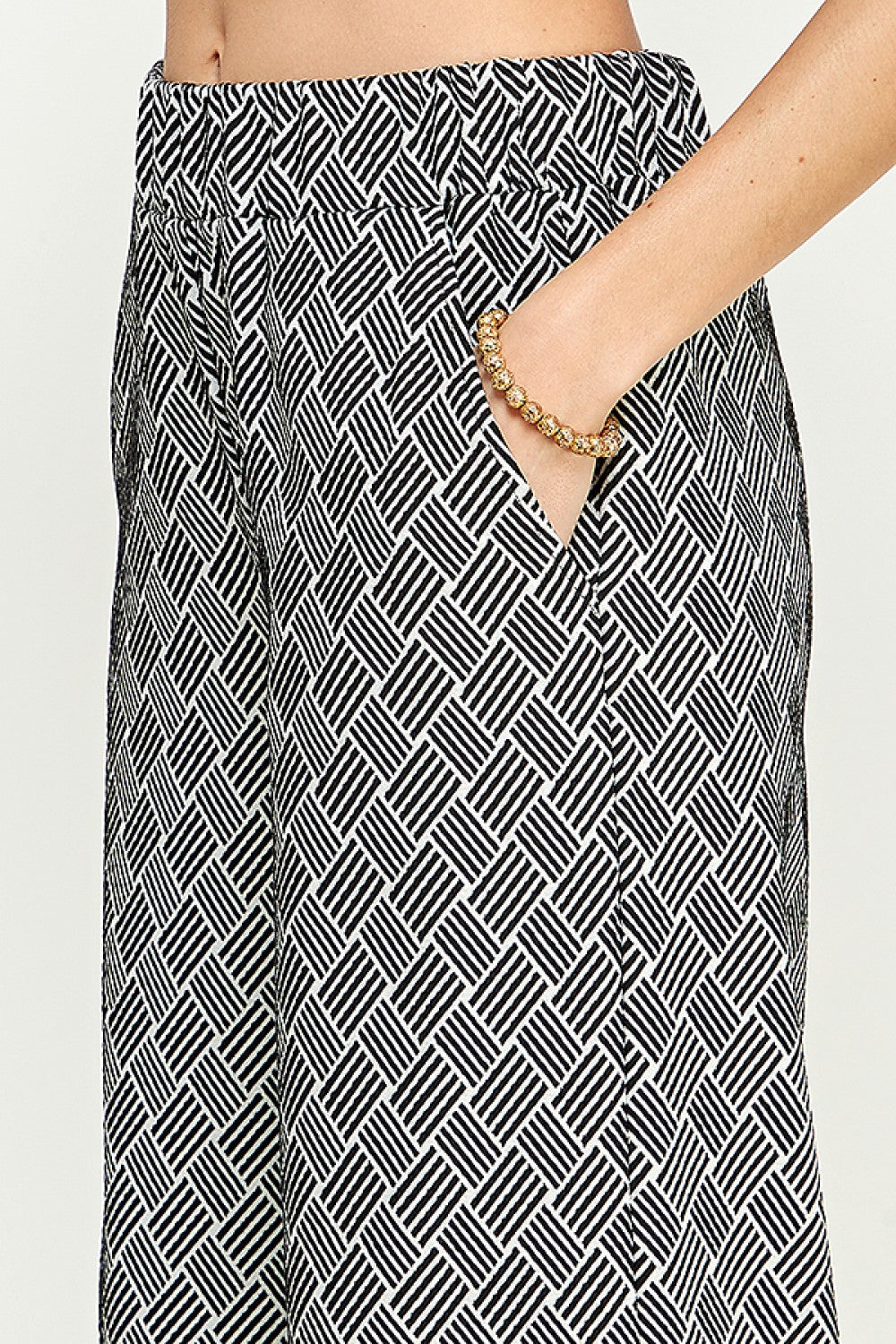Tania Textured Crop Pants