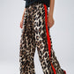 Lydia Leopard Drawstring Pants