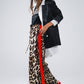 Lydia Leopard Drawstring Pants