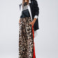 Lydia Leopard Drawstring Pants