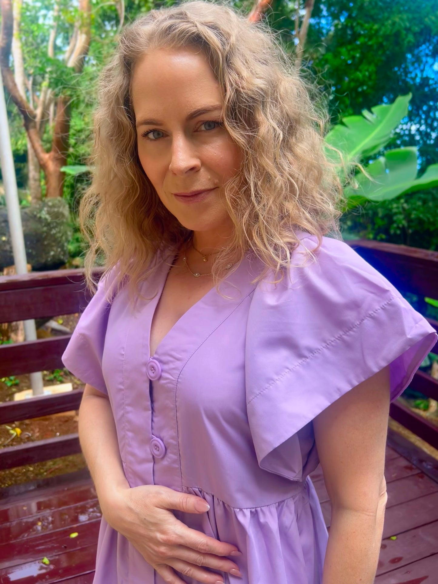 Jasmine Lilac dress