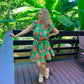 Jade Floral Mini Dress