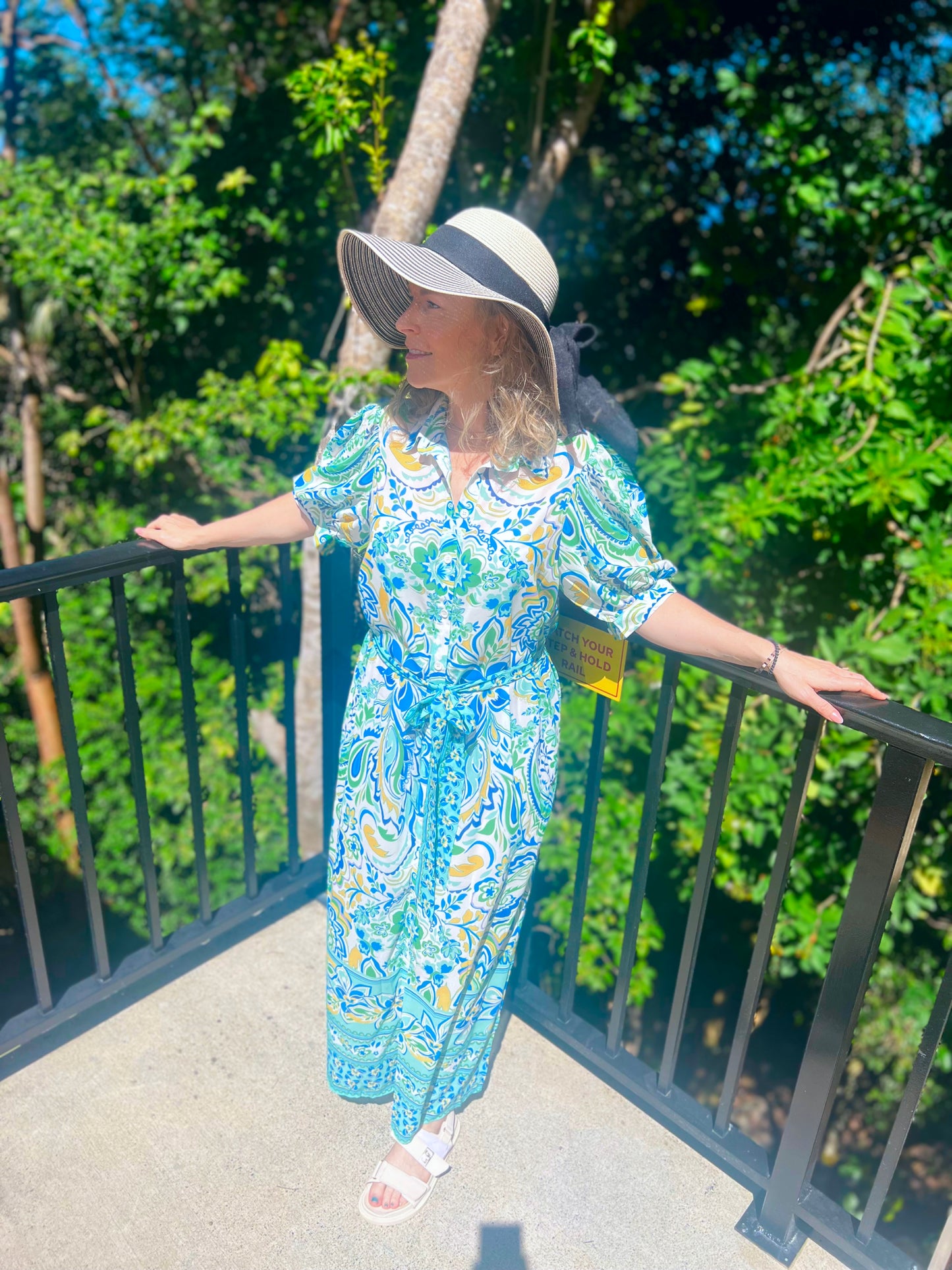 Ella Brooke printed dress