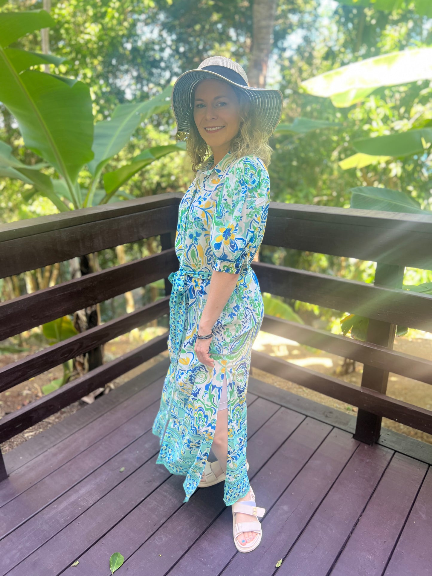 Ella Brooke printed dress