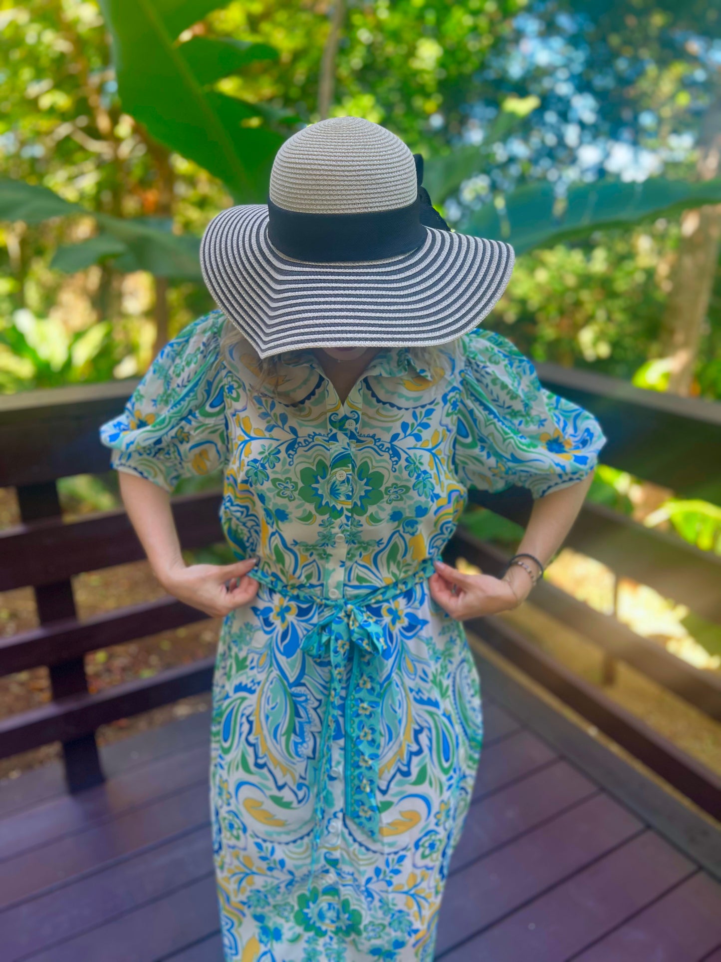 Ella Brooke printed dress