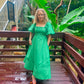 Kelly green dress