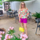Poppy Flirty Floral Top