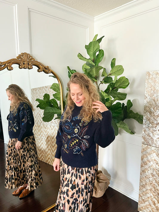 Eden Embroidered sweater
