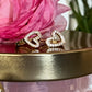 Mini Heart Hoop Earrings