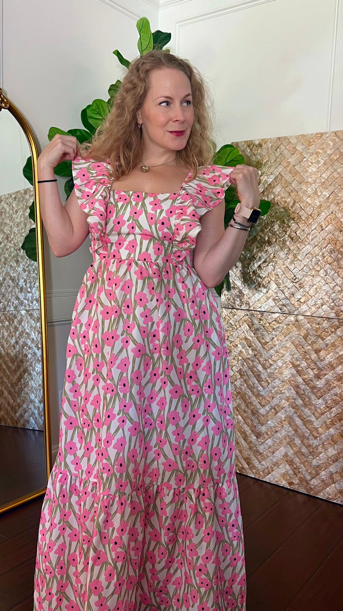 Emma Floral Maxi Dress