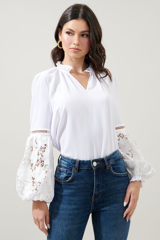Lesley Lace Blouse