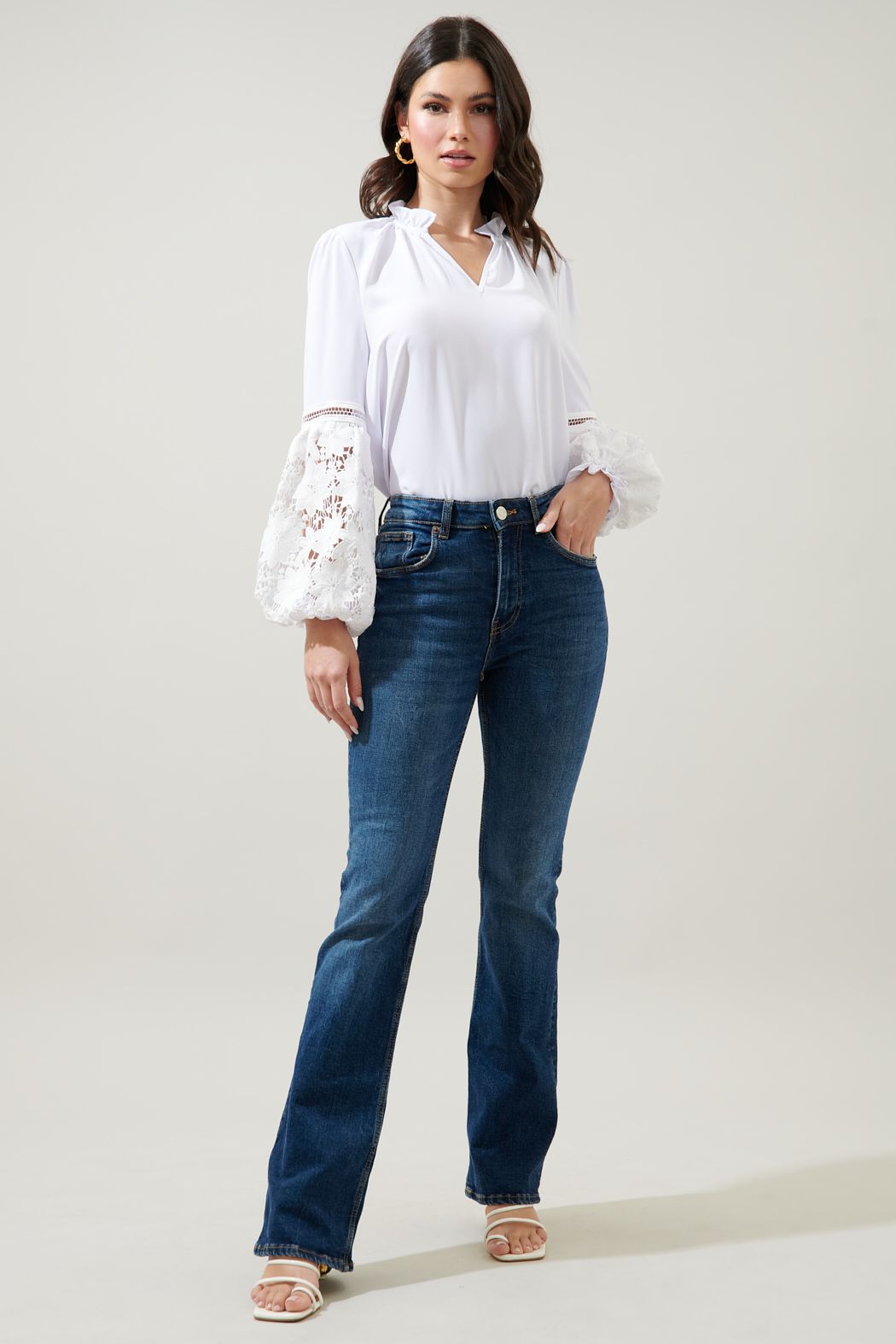 Lesley Lace Blouse