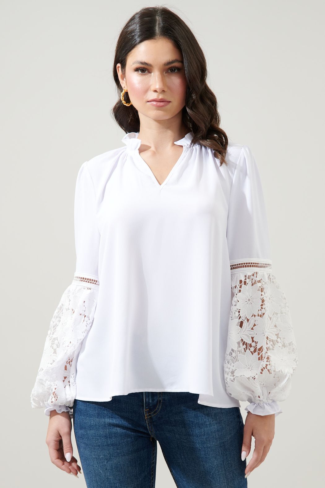 Lesley Lace Blouse