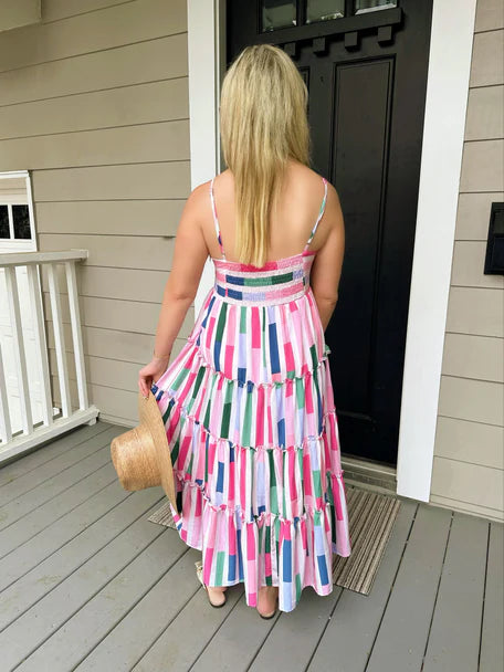 Lulu colorful dress