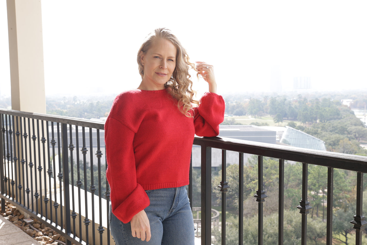 The Scarlett Bow Back Sweater