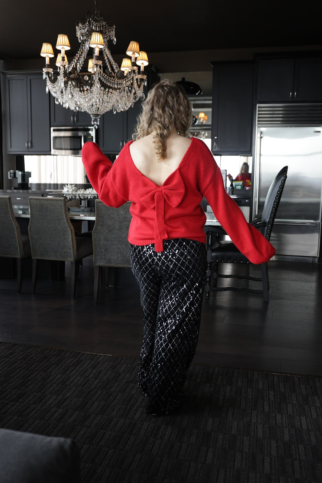 Marlowe Sequin Trousers